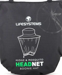 Lifesystems Mosquito Hat Removable Net S/M L/XL Black