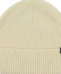 Lundhags Core Ribbed Beanie Chalk White