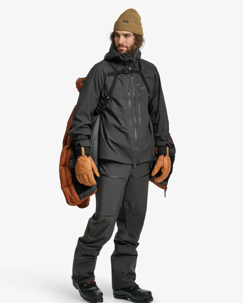 Lundhags Men's Abisku Adventure Down Parka Almond