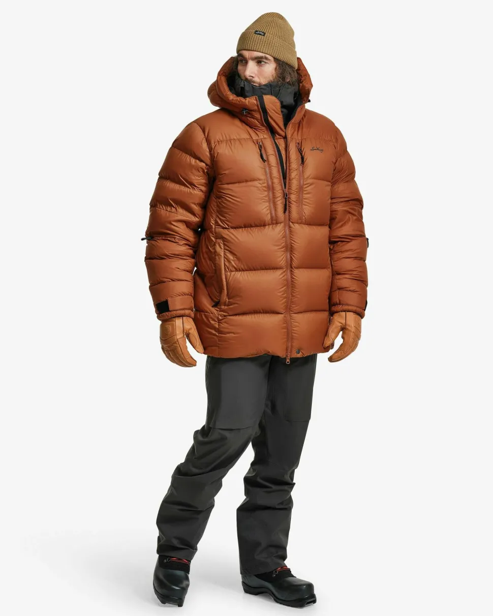 Lundhags Men's Abisku Adventure Down Parka Almond