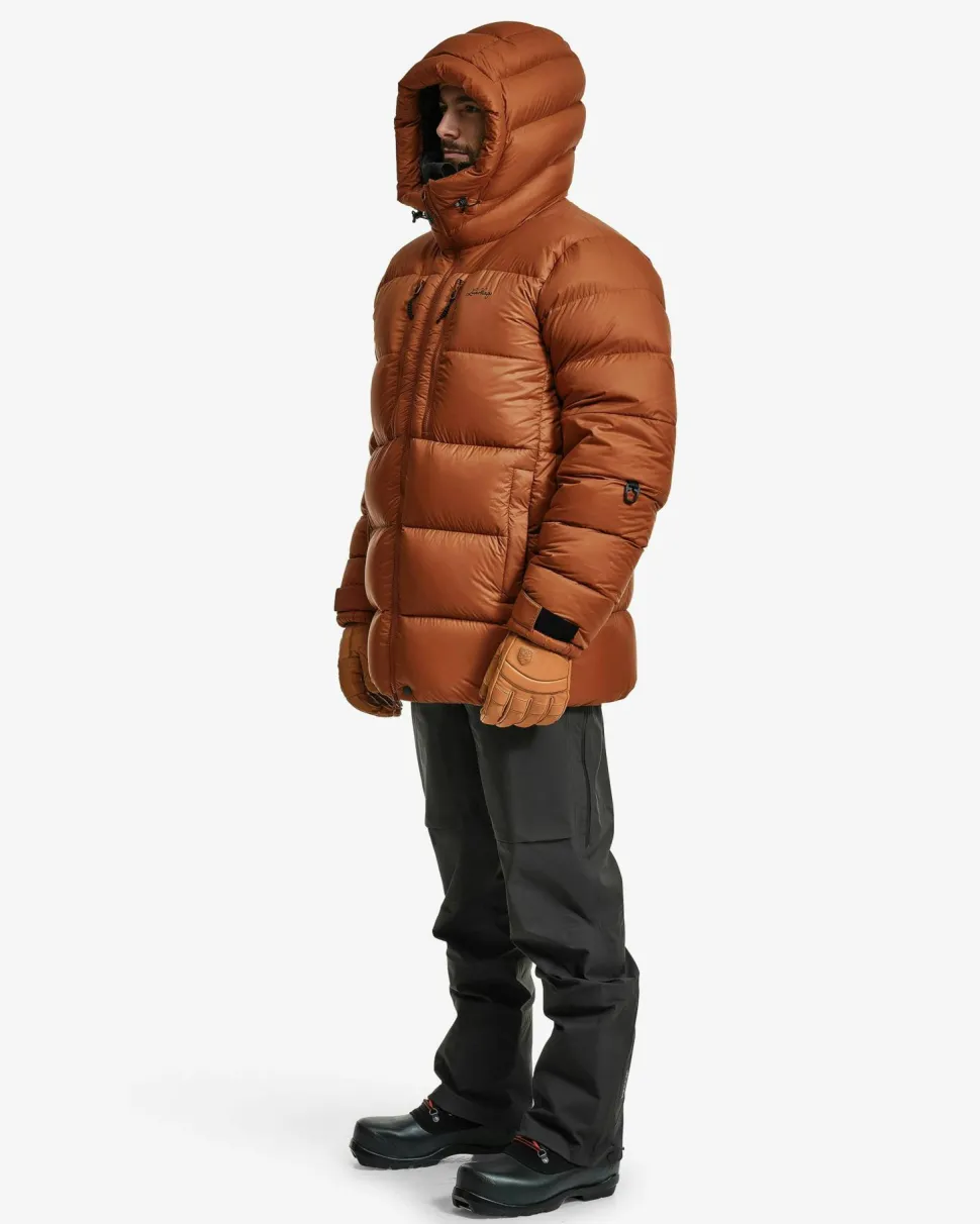 Lundhags Men's Abisku Adventure Down Parka Almond