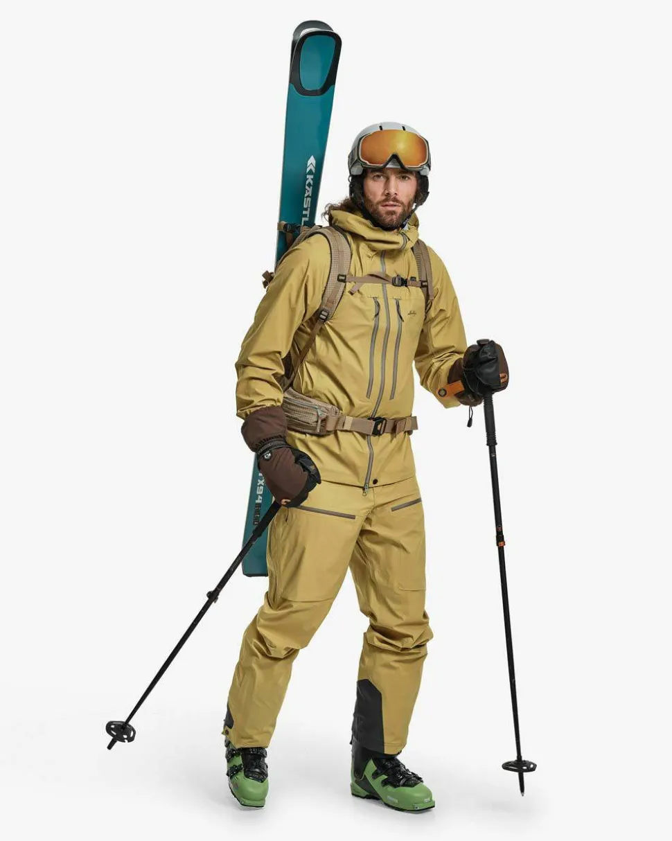 Lundhags Men's Abisku Waterproof Jacket Hay