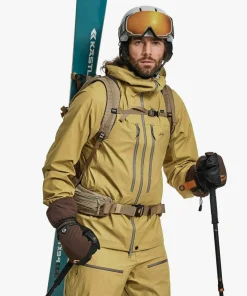 Lundhags Men's Abisku Waterproof Jacket Hay