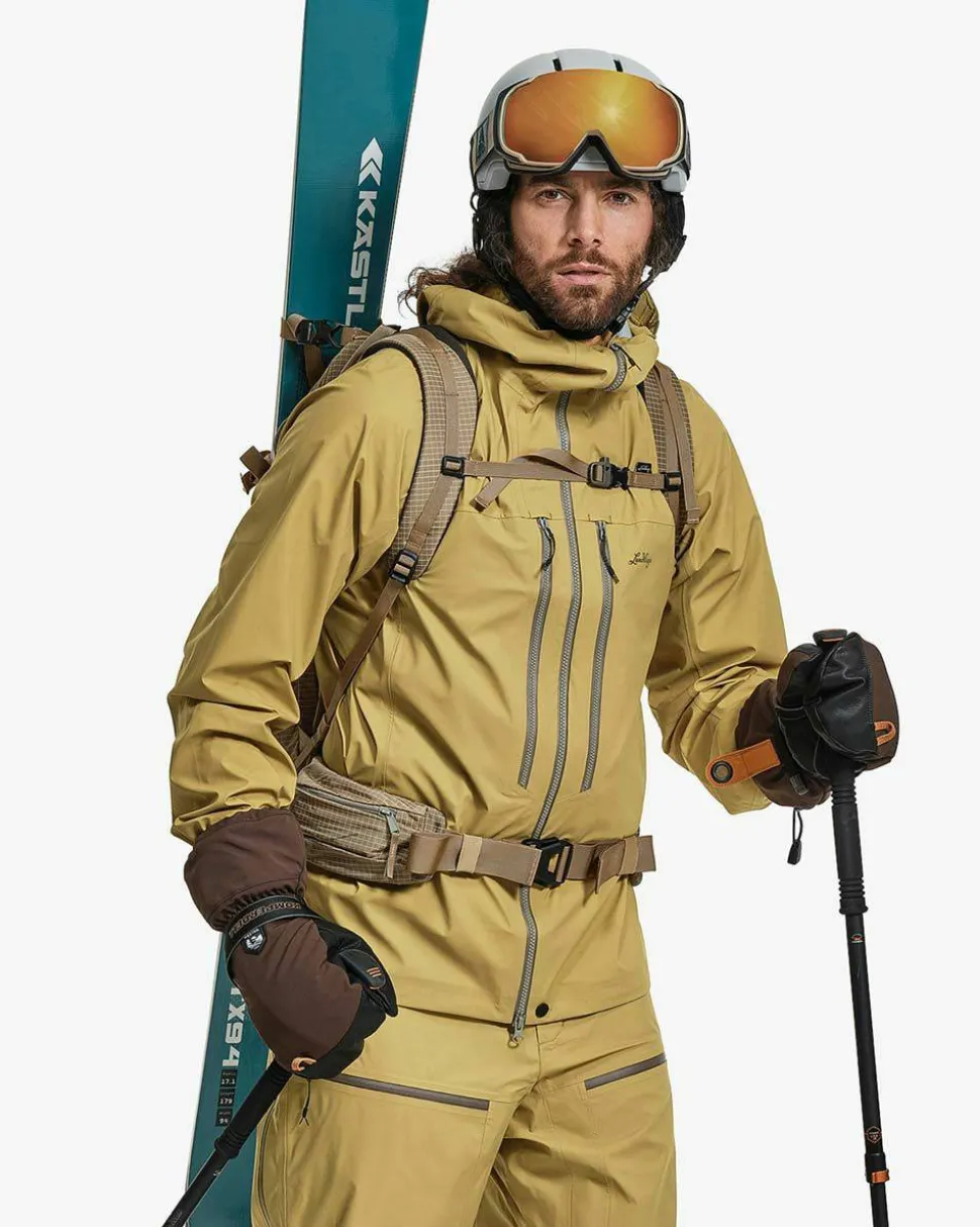 Lundhags Men's Abisku Waterproof Jacket Hay