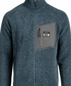 Lundhags Men's Flok Wool Pile Dark Sky Blue