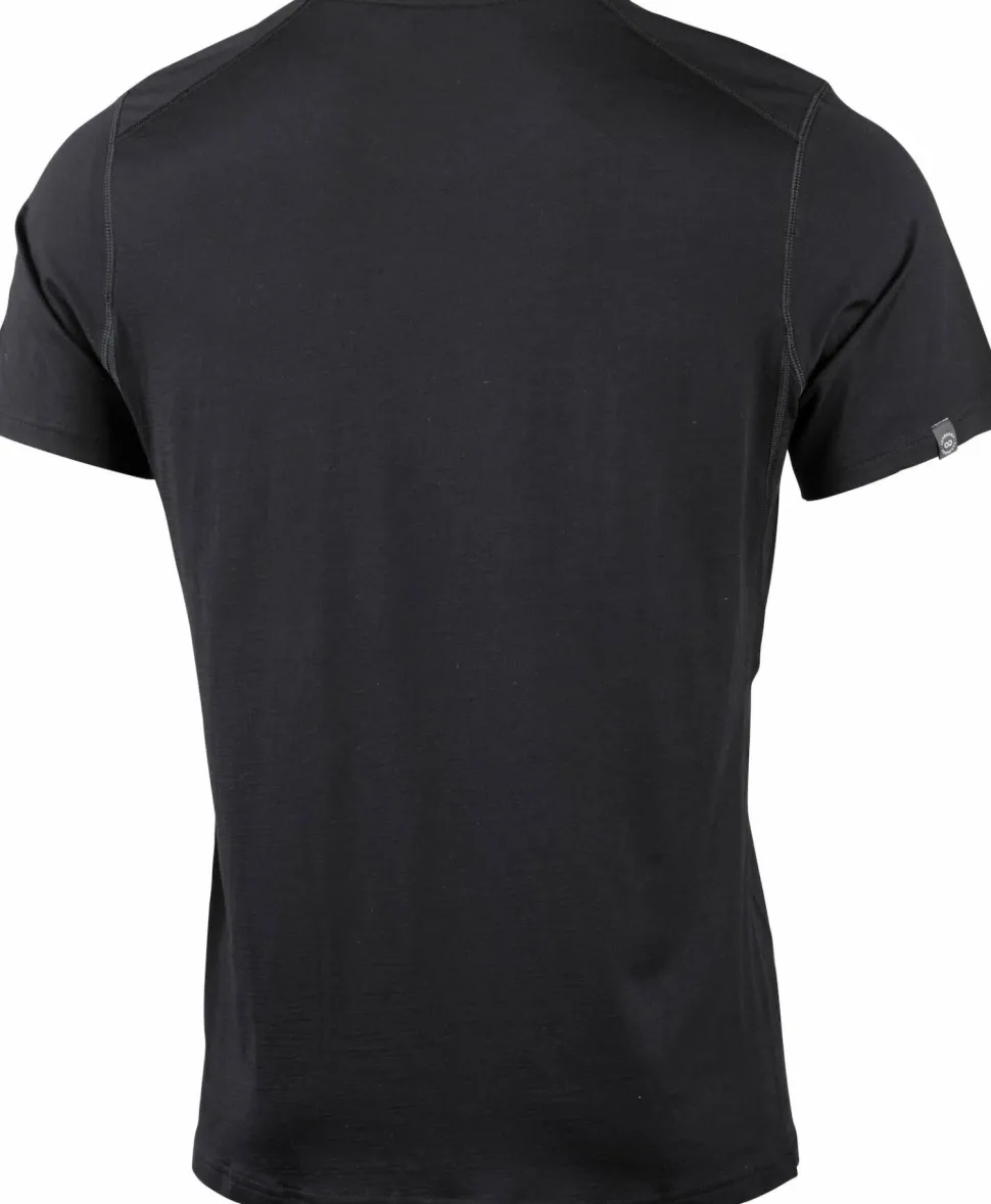 Lundhags Men's Gimmer Merino Light Tee Black