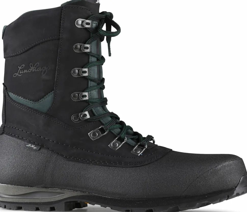 Lundhags Men's Jaure II Light High Wide Black/Dark Agave