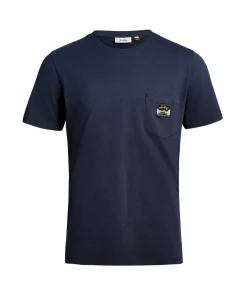 Lundhags Men's Knak Tee Deep Blue