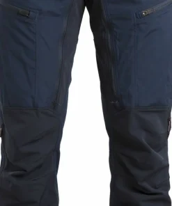 Lundhags Men's Makke Pant Long Light Navy/Deep Blue