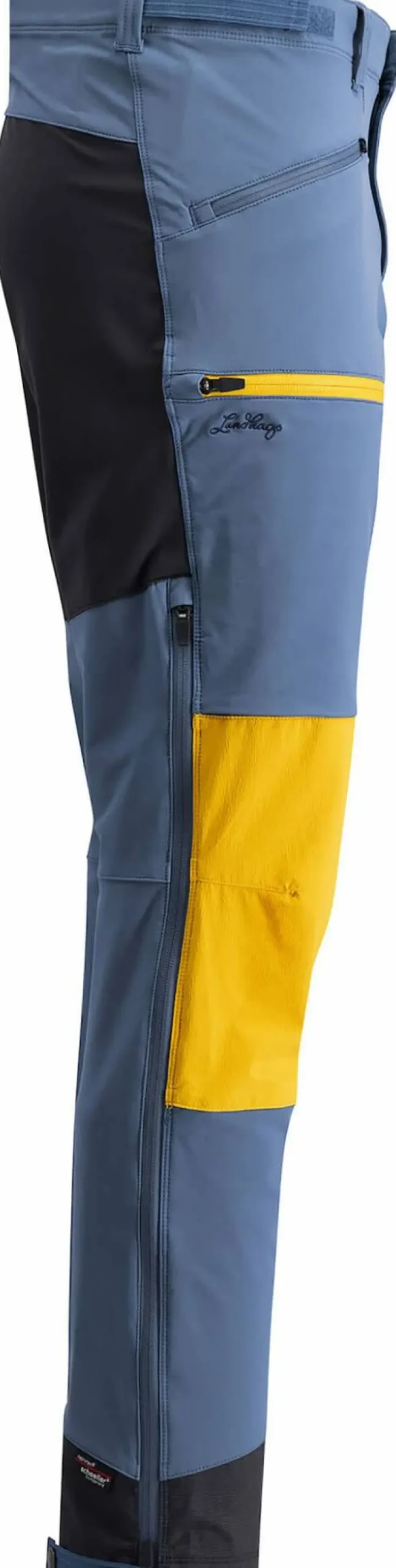 Lundhags Men's Padje Stretch Pant Denim Blue/Tangelo