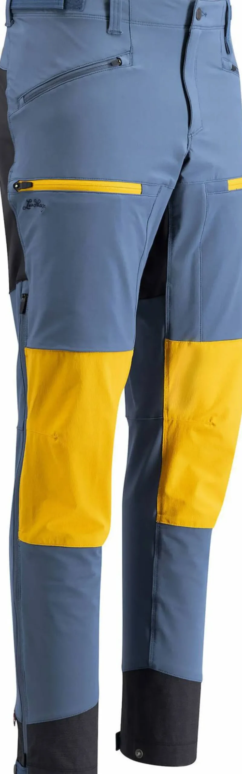 Lundhags Men's Padje Stretch Pant Denim Blue/Tangelo