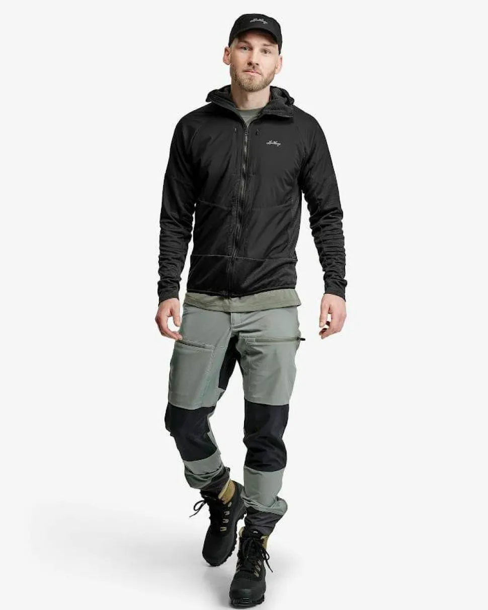 Lundhags Men's Padje Windbreaker Hoodie Black