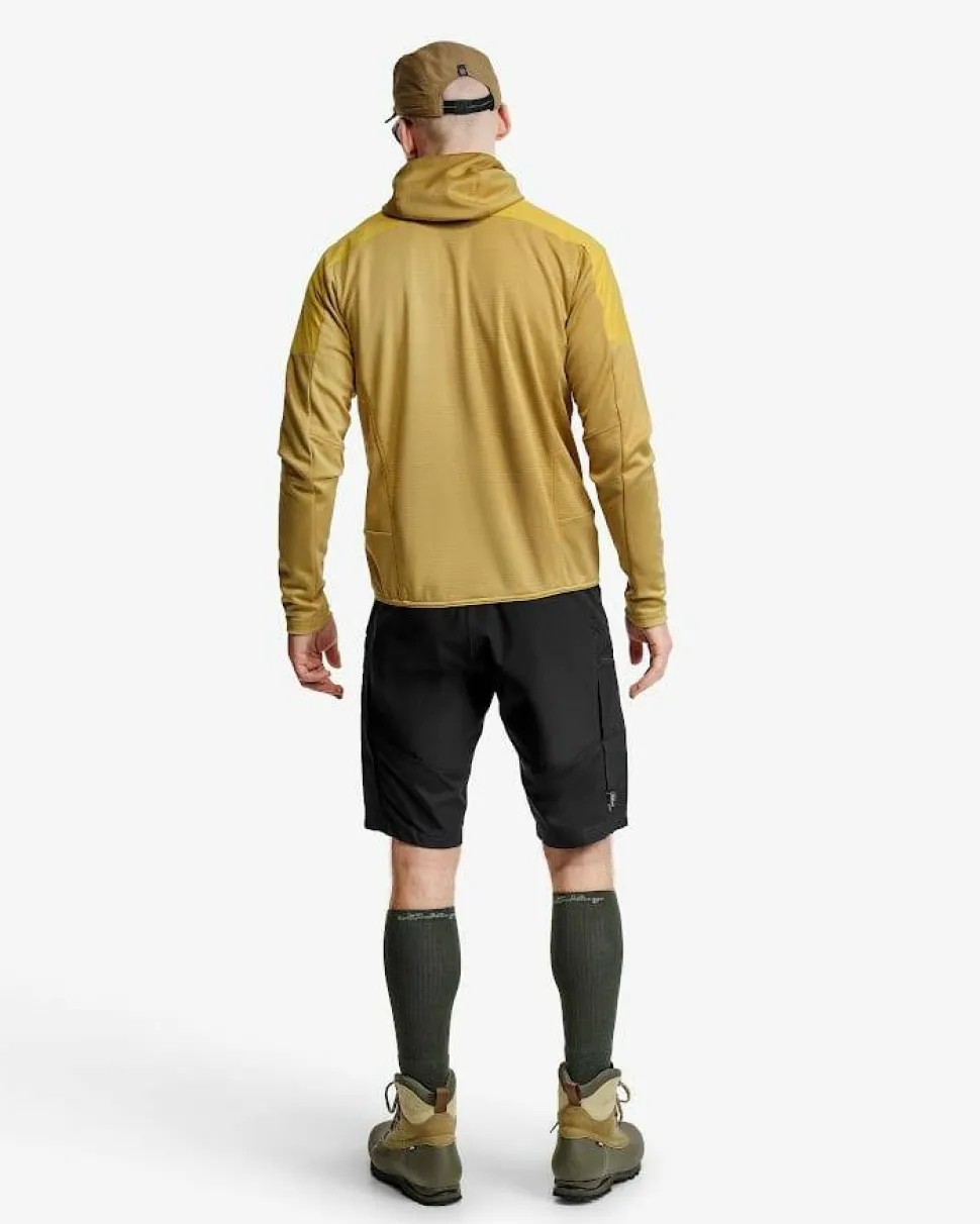 Lundhags Men's Padje Windbreaker Hoodie Straw/bamboo