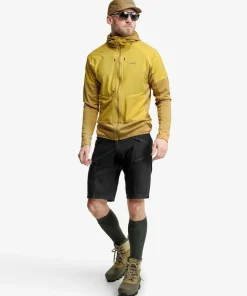 Lundhags Men's Padje Windbreaker Hoodie Straw/bamboo