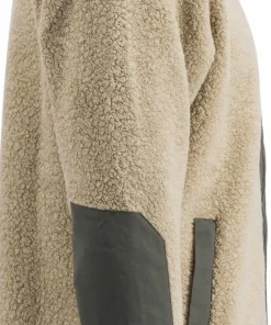 Lundhags Men's Saruk Wool Pile Mid Full Zip Sand