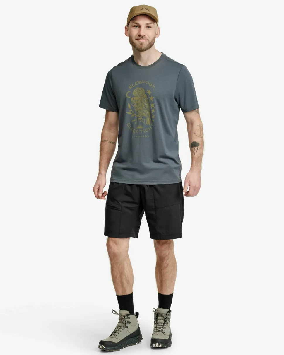 Lundhags Men's Tived Light Windbreaker Shorts Black