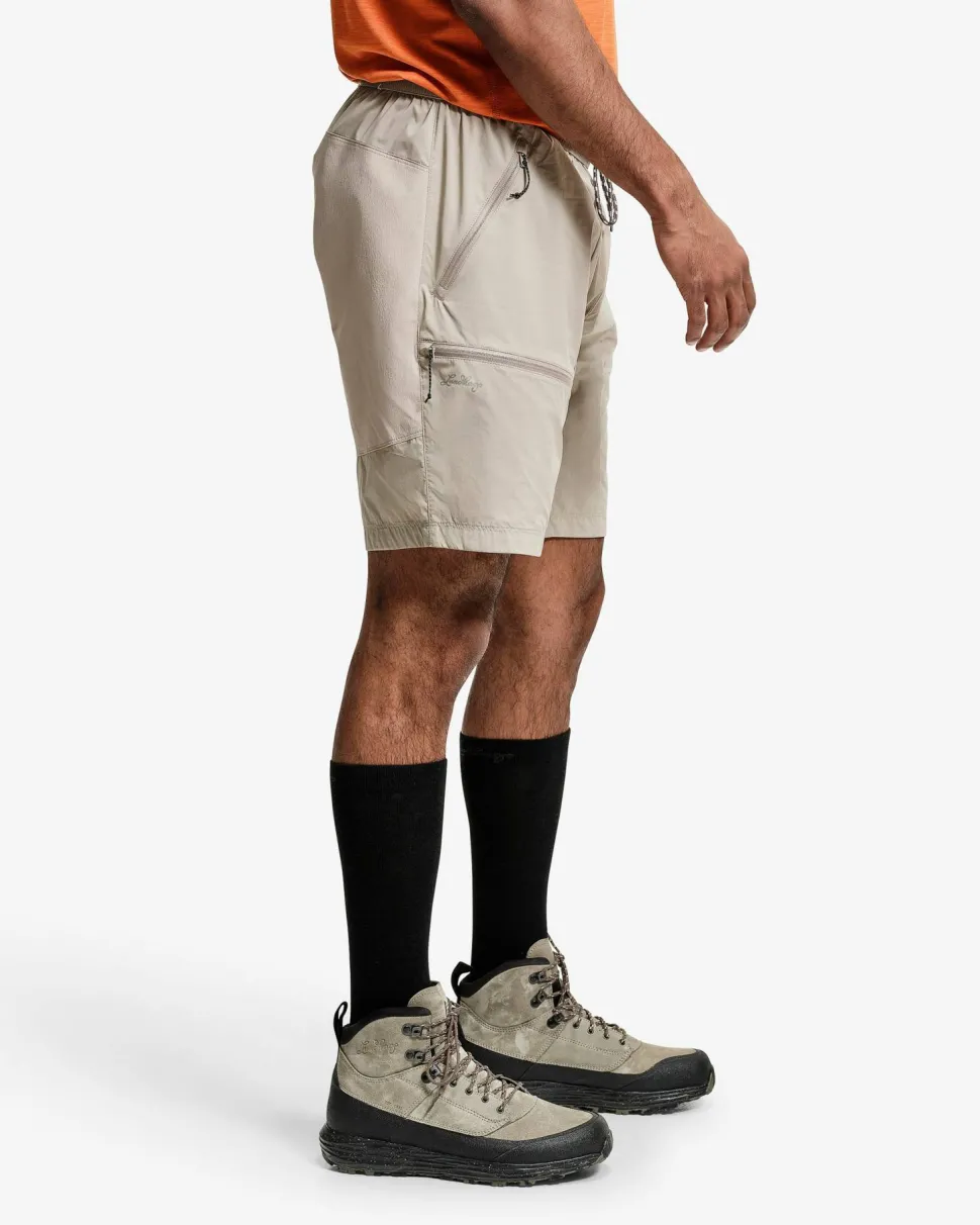 Lundhags Men's Tived Light Windbreaker Shorts Driftwood