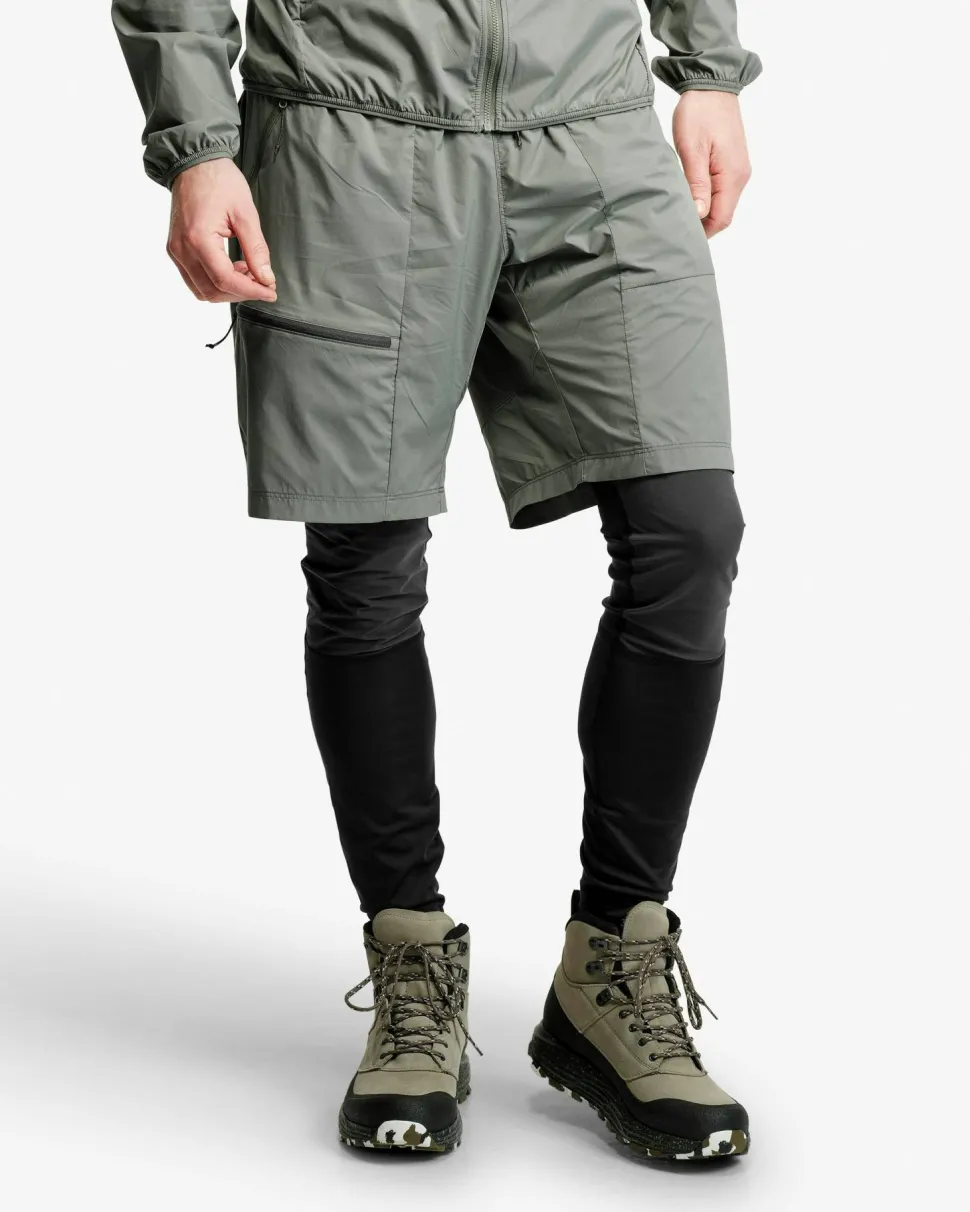 Lundhags Men's Tived Light Windbreaker Shorts Aloe Green