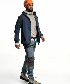 Lundhags Men's Tived Light Windbreaker Jacket Deep Blue
