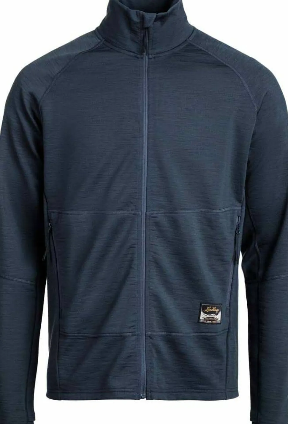 Lundhags Men's Tived Merino Full Zip Deep Blue