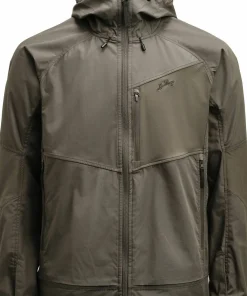 Lundhags Men's Tived Stretch Hybrid Jacket Forest Green