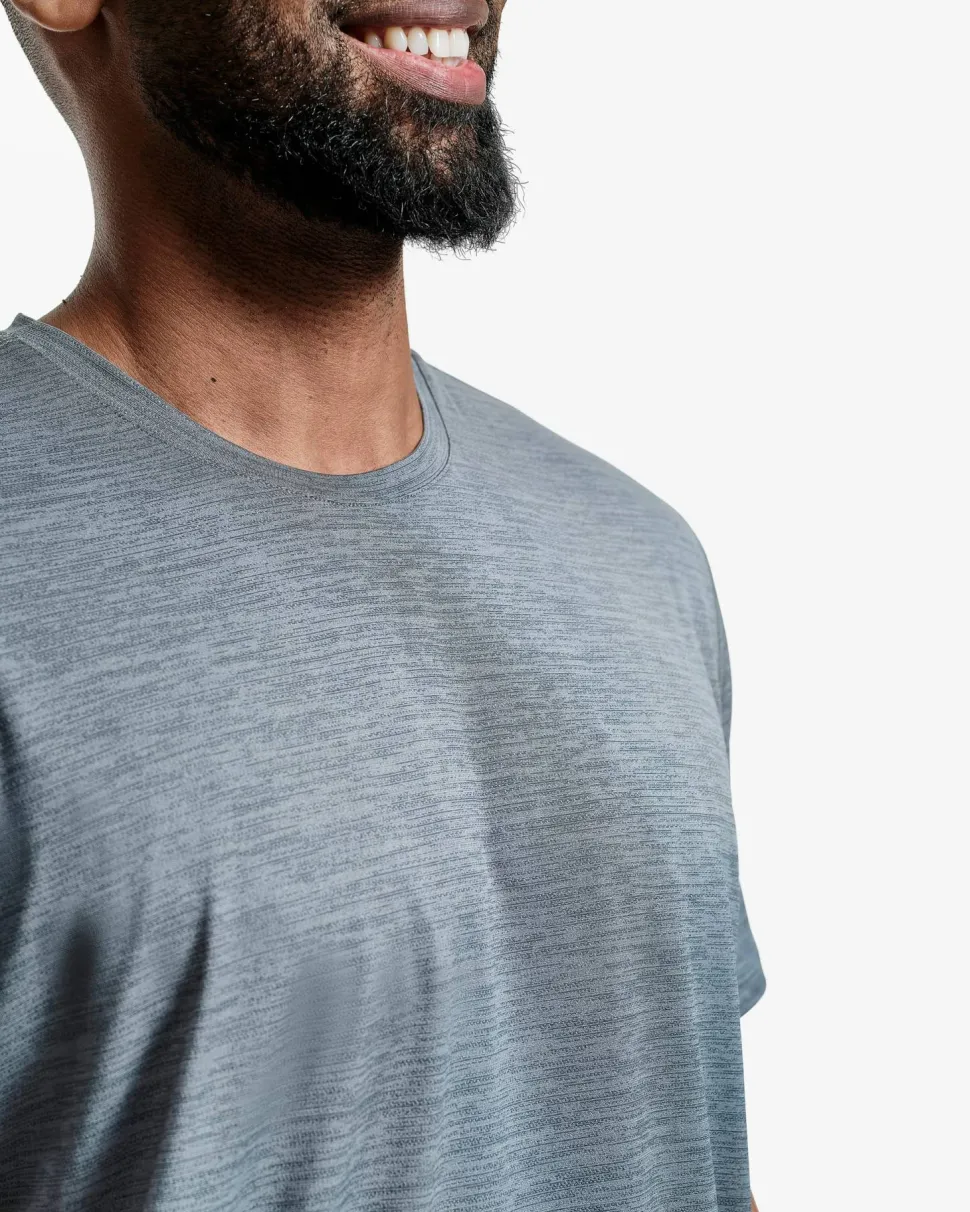 Lundhags Men's Tived T-Shirt Dark Sky Blue