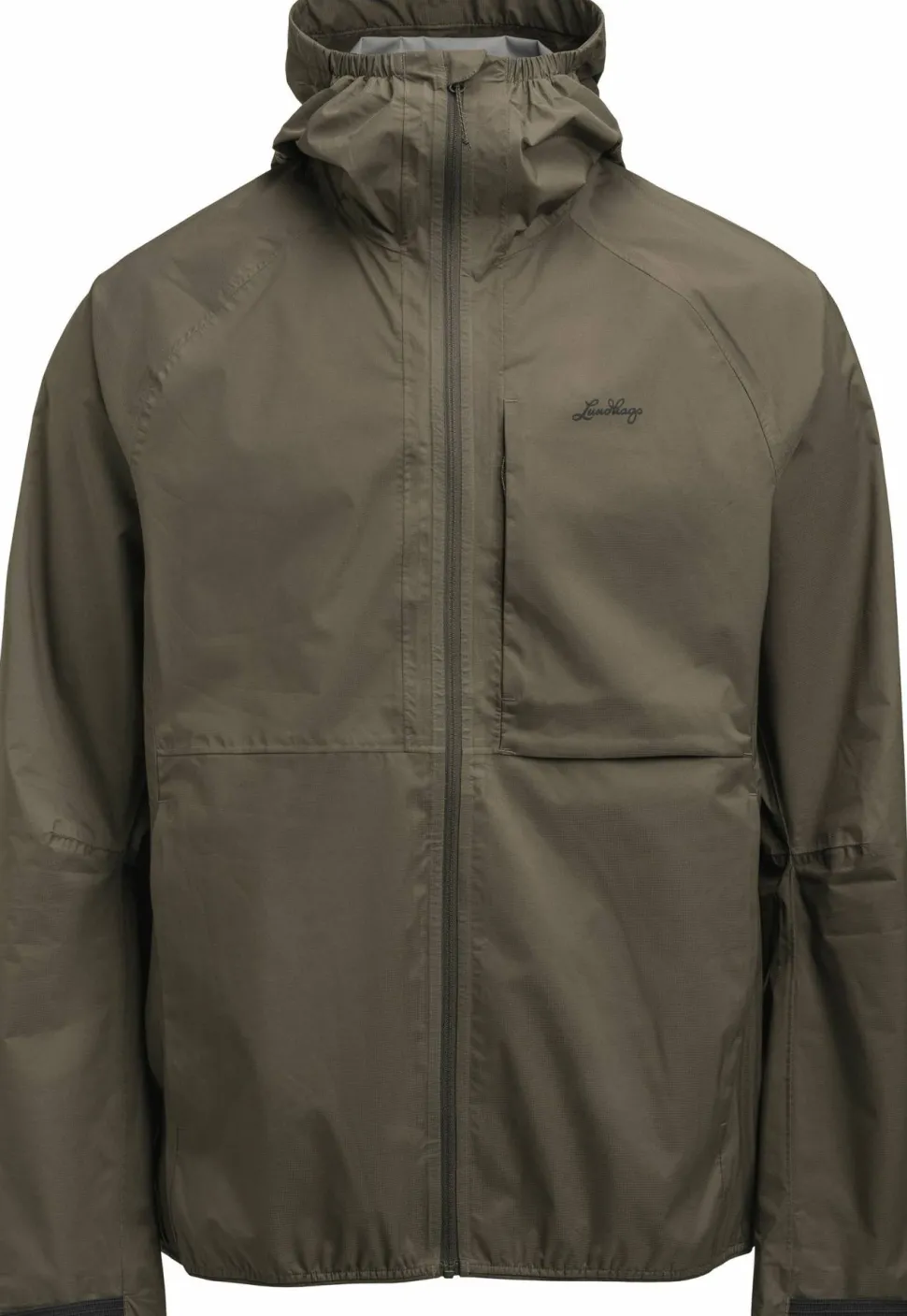 Lundhags Men's Tived Waterproof Jacket Forest Green
