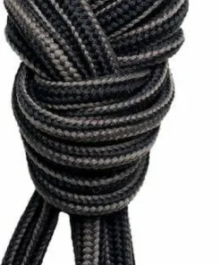 Lundhags Shoe Laces 180 cm Black/Grey