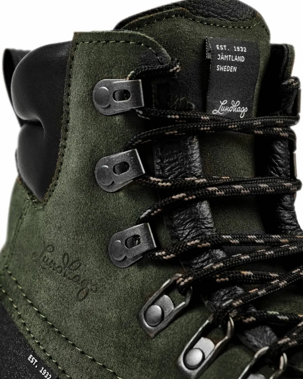 Lundhags Tjakke II Trekking Boot Mid Forest Green