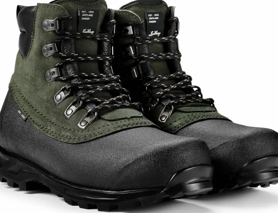 Lundhags Tjakke II Trekking Boot Mid Forest Green