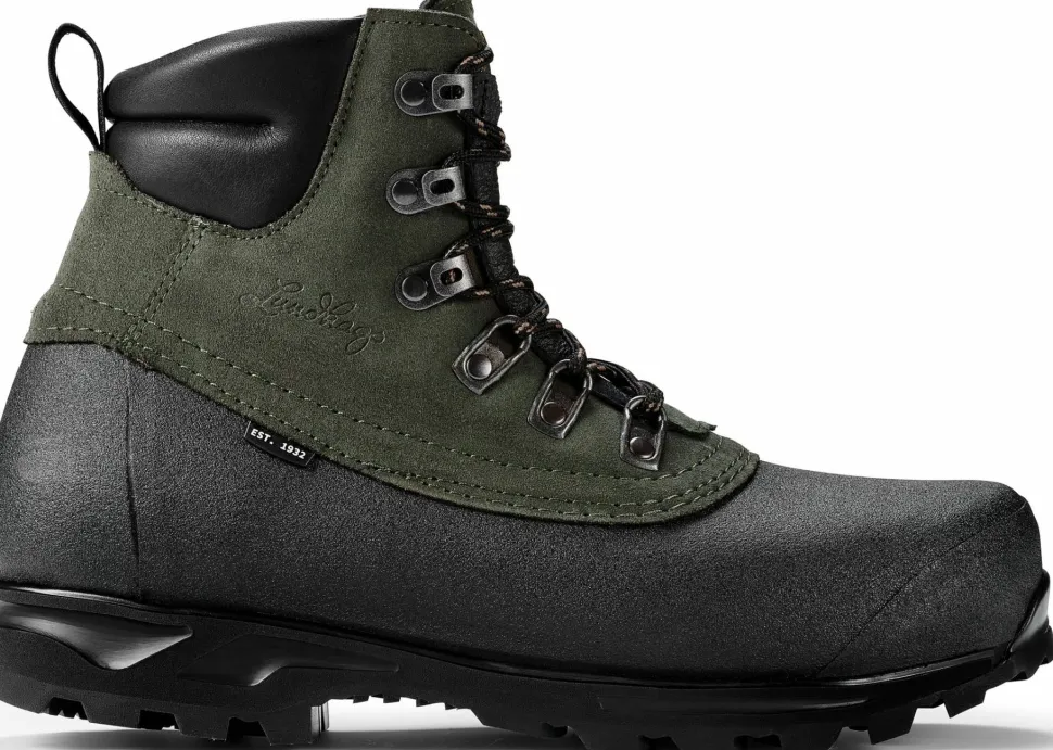 Lundhags Tjakke II Trekking Boot Mid Forest Green