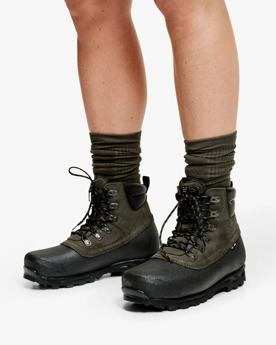 Lundhags Tjakke II Trekking Boot Mid Forest Green