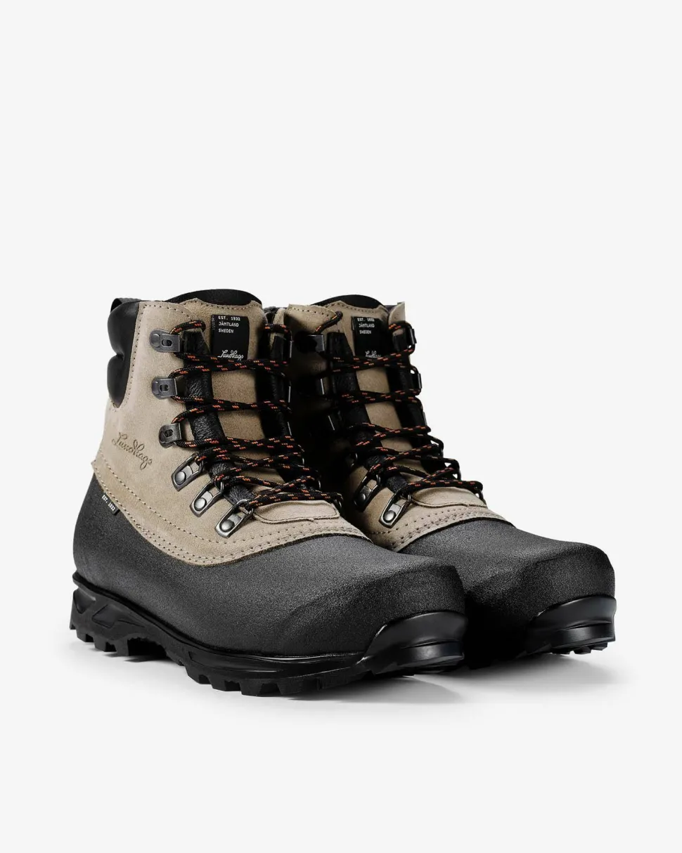 Lundhags Tjakke Ii Trekking Boot Mid Narrow Driftwood