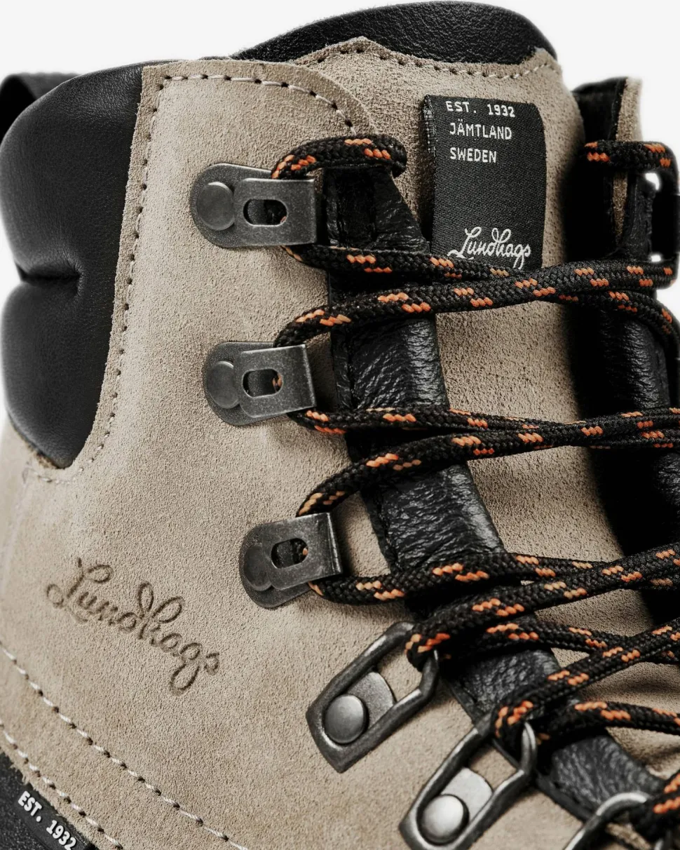 Lundhags Tjakke Ii Trekking Boot Mid Narrow Driftwood