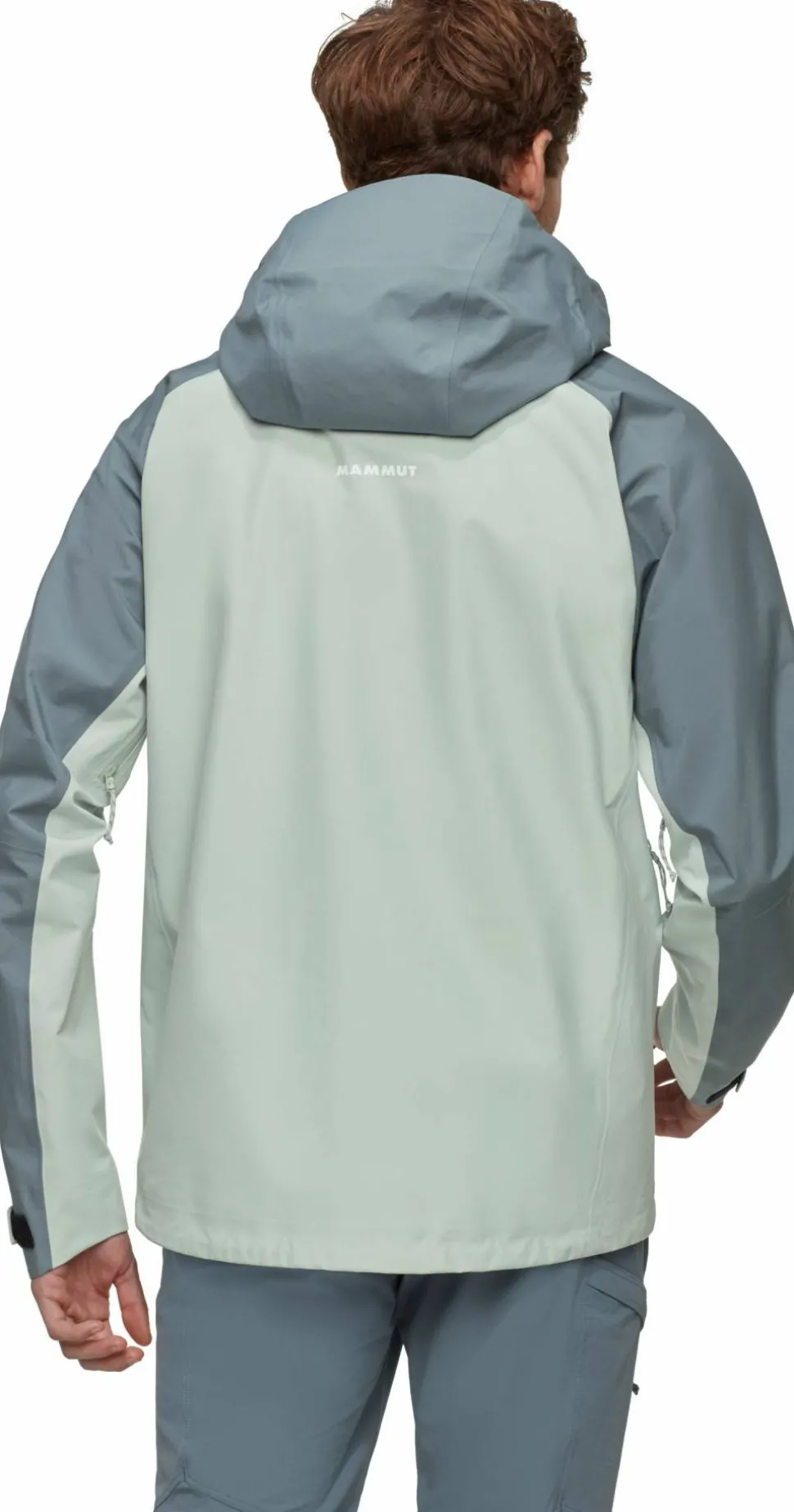 Mammut Men's Crater Iv Hs Hooded Jacket Silver Sage/Strata