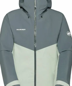Mammut Men's Crater Iv Hs Hooded Jacket Silver Sage/Strata