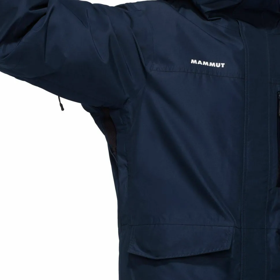 Mammut Men's Fall Line Hs Thermo Hooded Jacket Marine