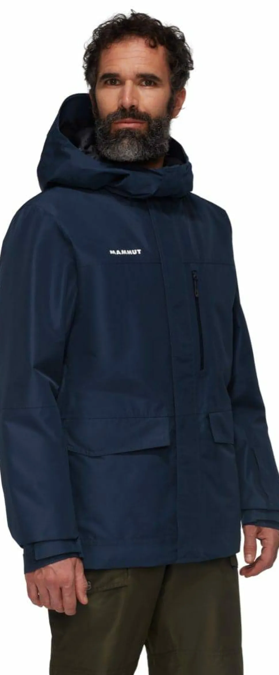 Mammut Men's Fall Line Hs Thermo Hooded Jacket Marine
