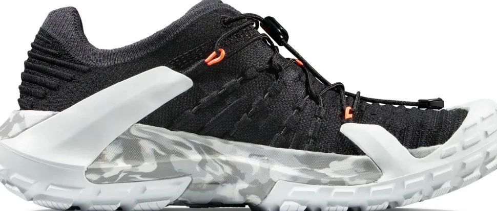 Mammut Men's Hueco Knit II Low Black-light Ice Gray
