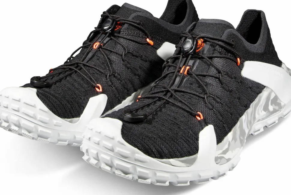 Mammut Men's Hueco Knit II Low Black-light Ice Gray