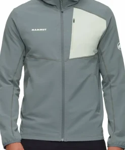 Mammut Men's Madris Light Ml Hooded Jacket Strata-silver Sage