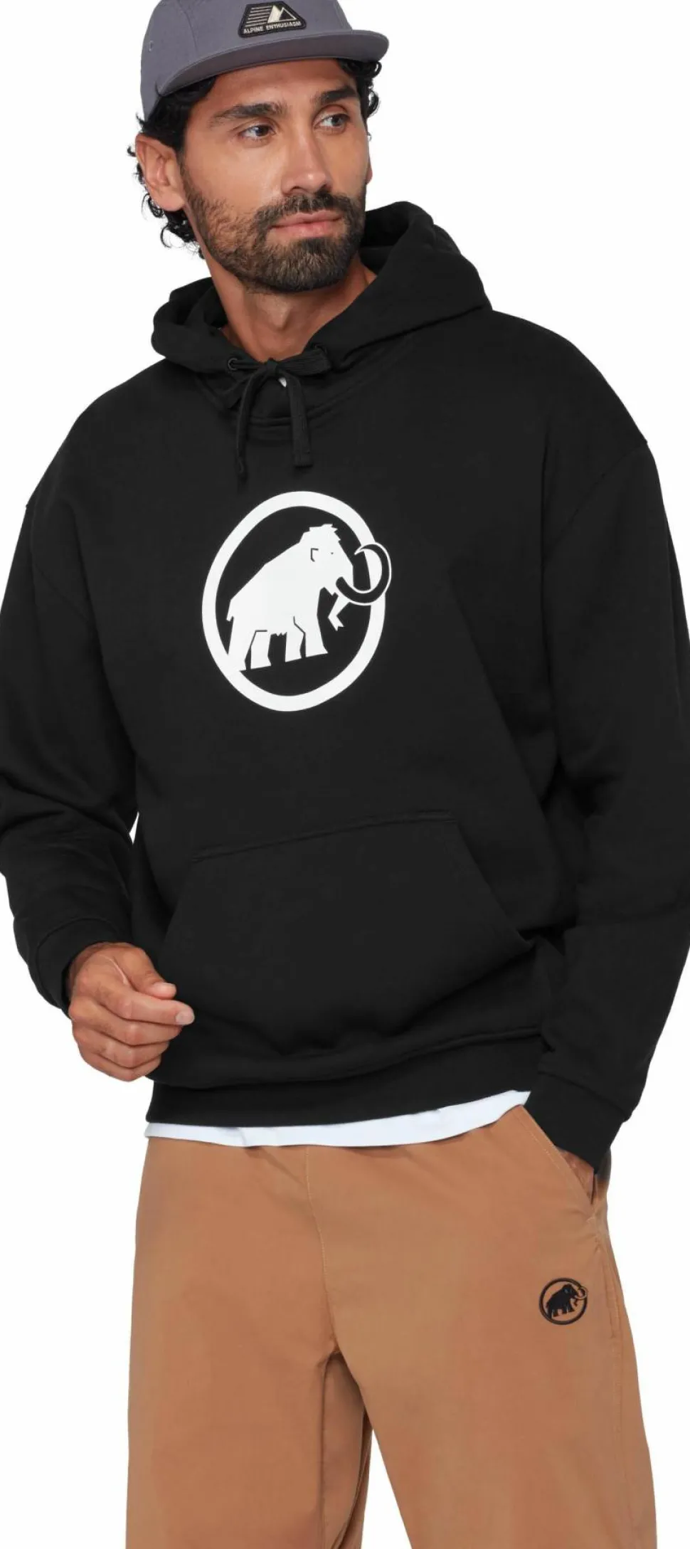Mammut Men's Mammut Base Ml Hoody Classic Black
