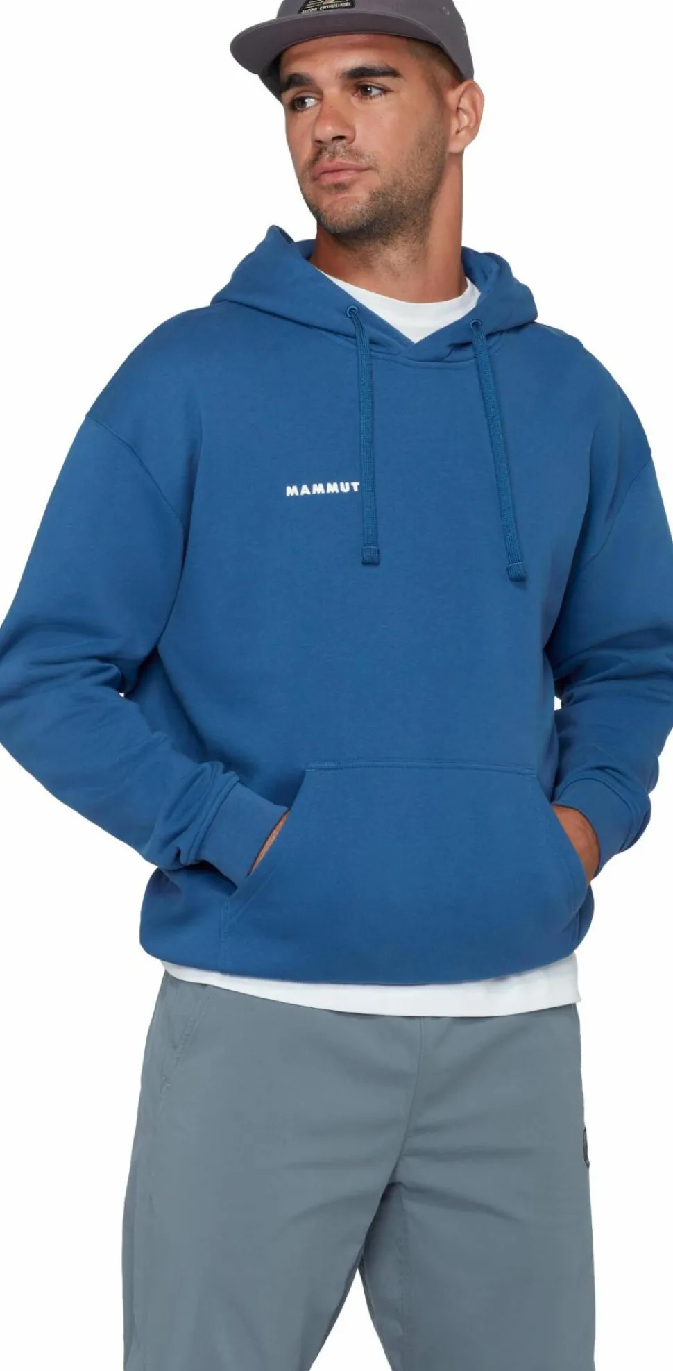 Mammut Men's Mammut Base ML Hoody Mini Logo Tschiel