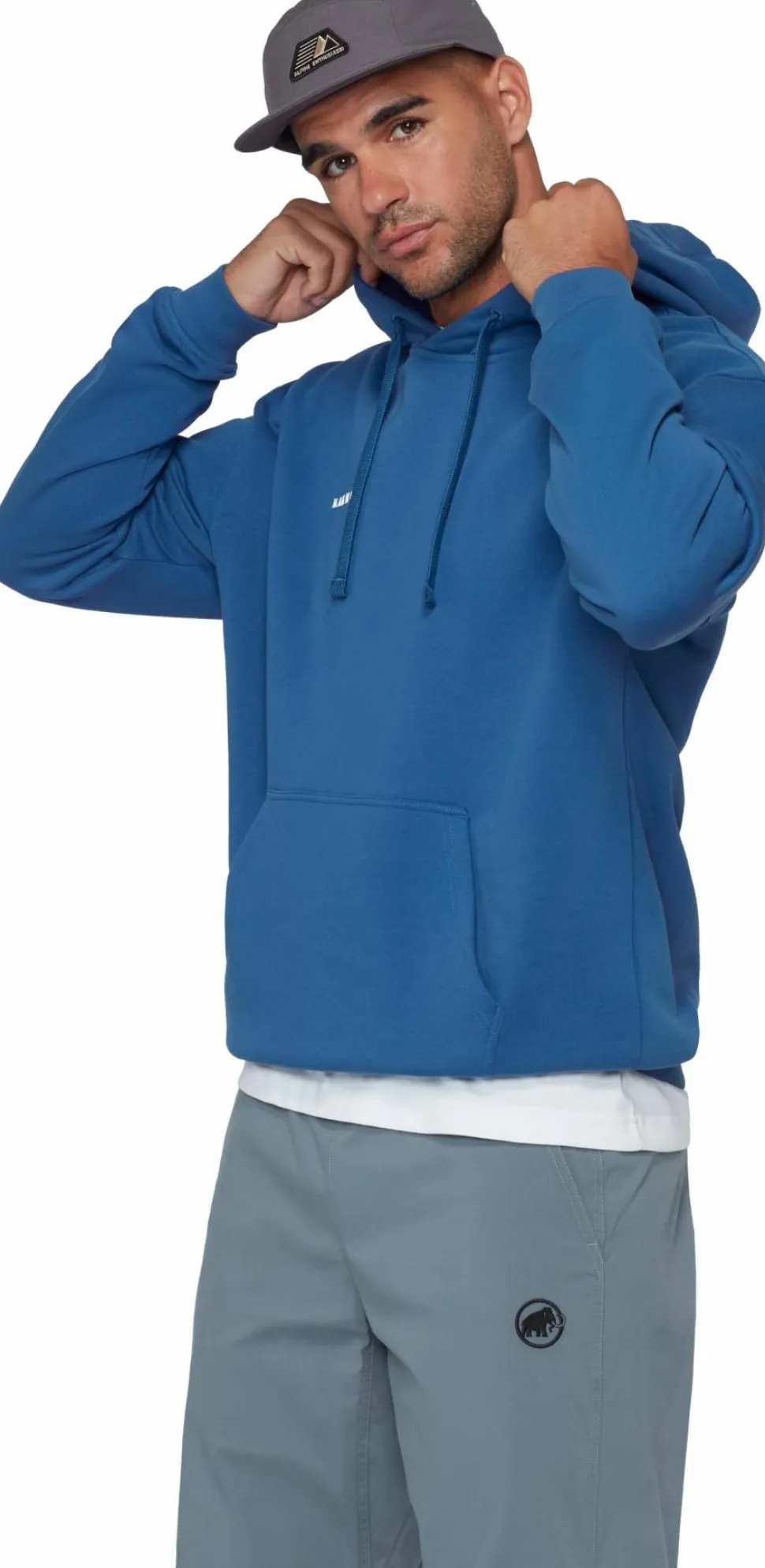 Mammut Men's Mammut Base ML Hoody Mini Logo Tschiel