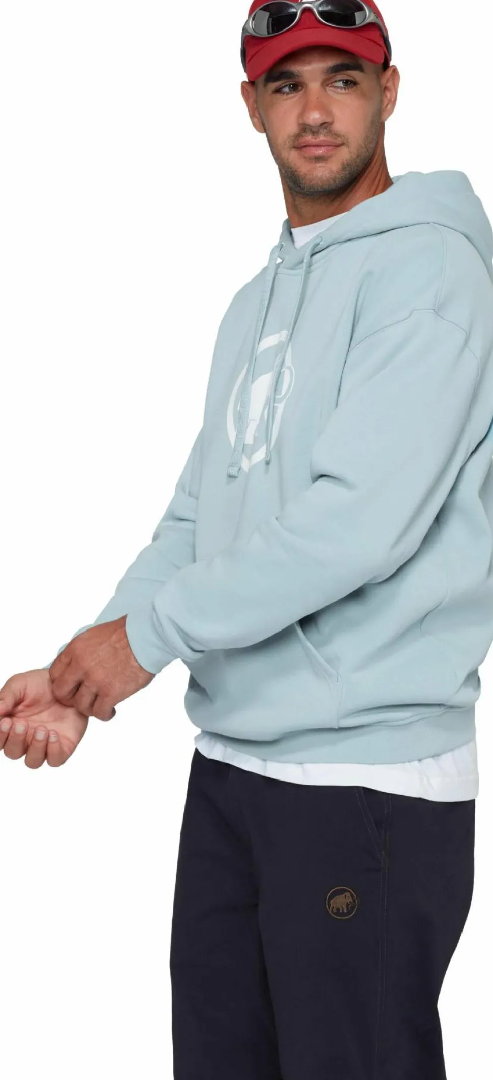 Mammut Men's Mammut Base Ml Hoody Classic Nebla