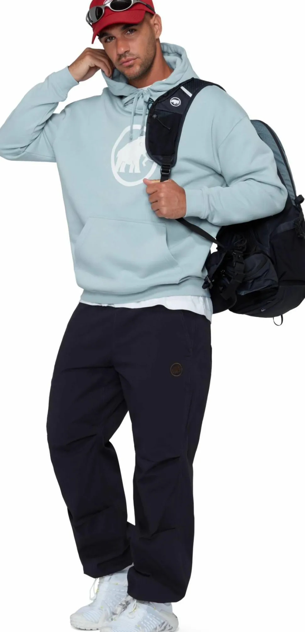 Mammut Men's Mammut Base Ml Hoody Classic Nebla