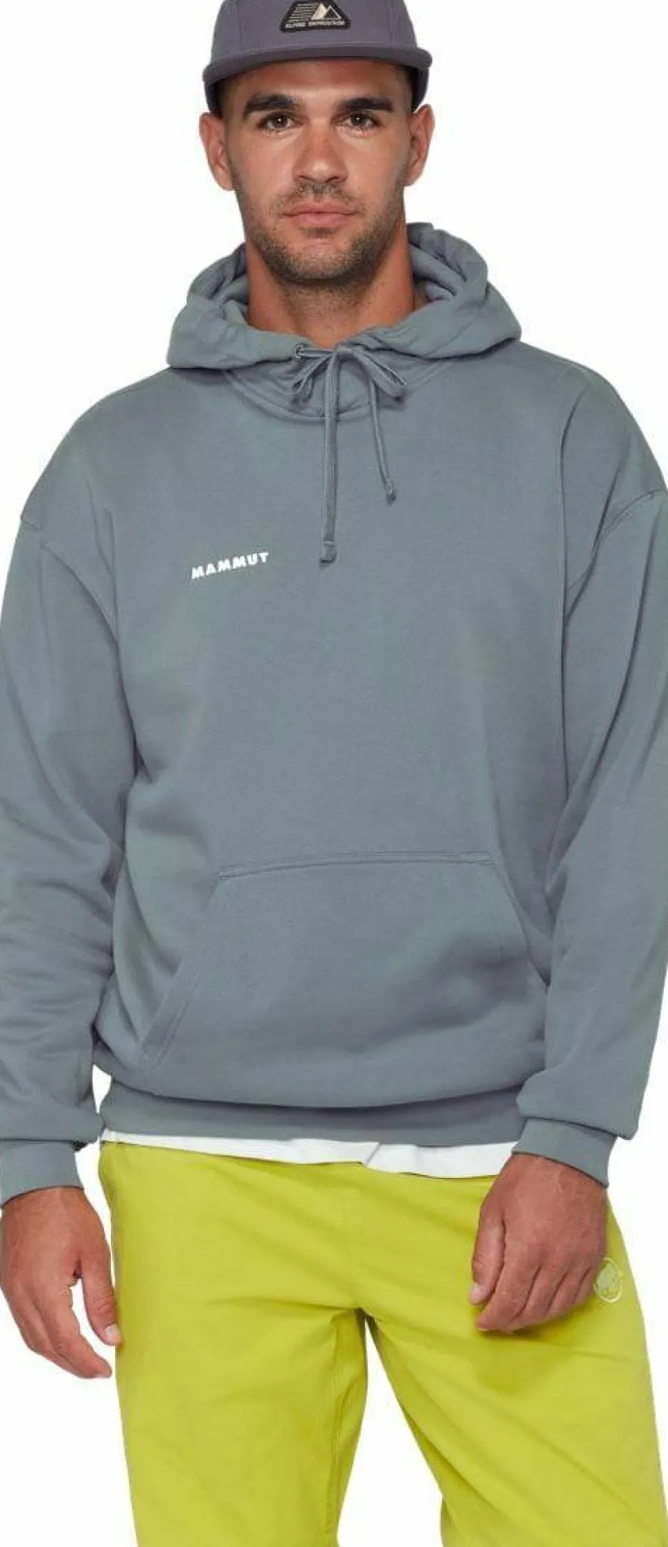 Mammut Men's Mammut Base ML Hoody Mini Logo Strata