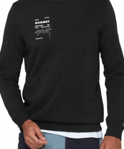Mammut Men's Mammut Core ML Crew Neck Vert Black