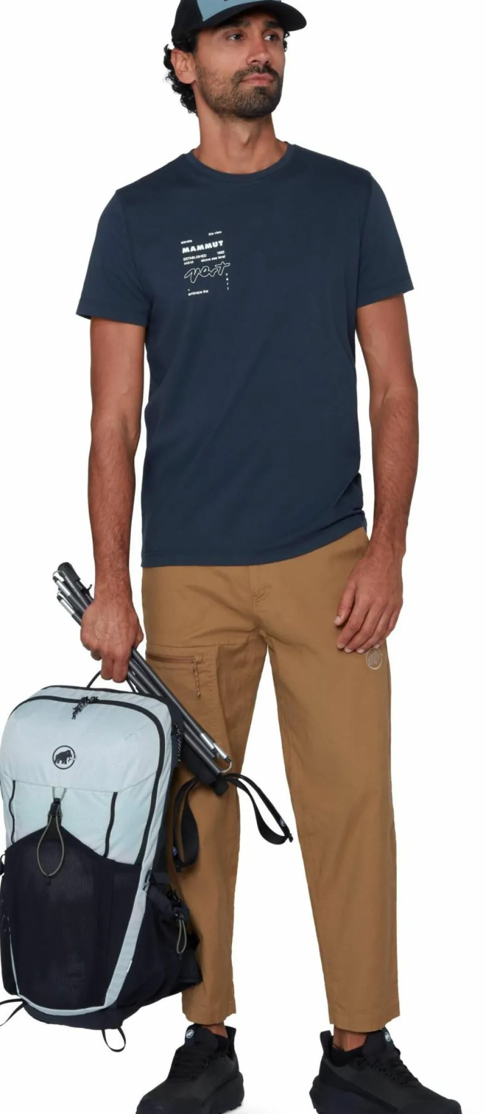 Mammut Men's Mammut Core T-Shirt Vert Marine
