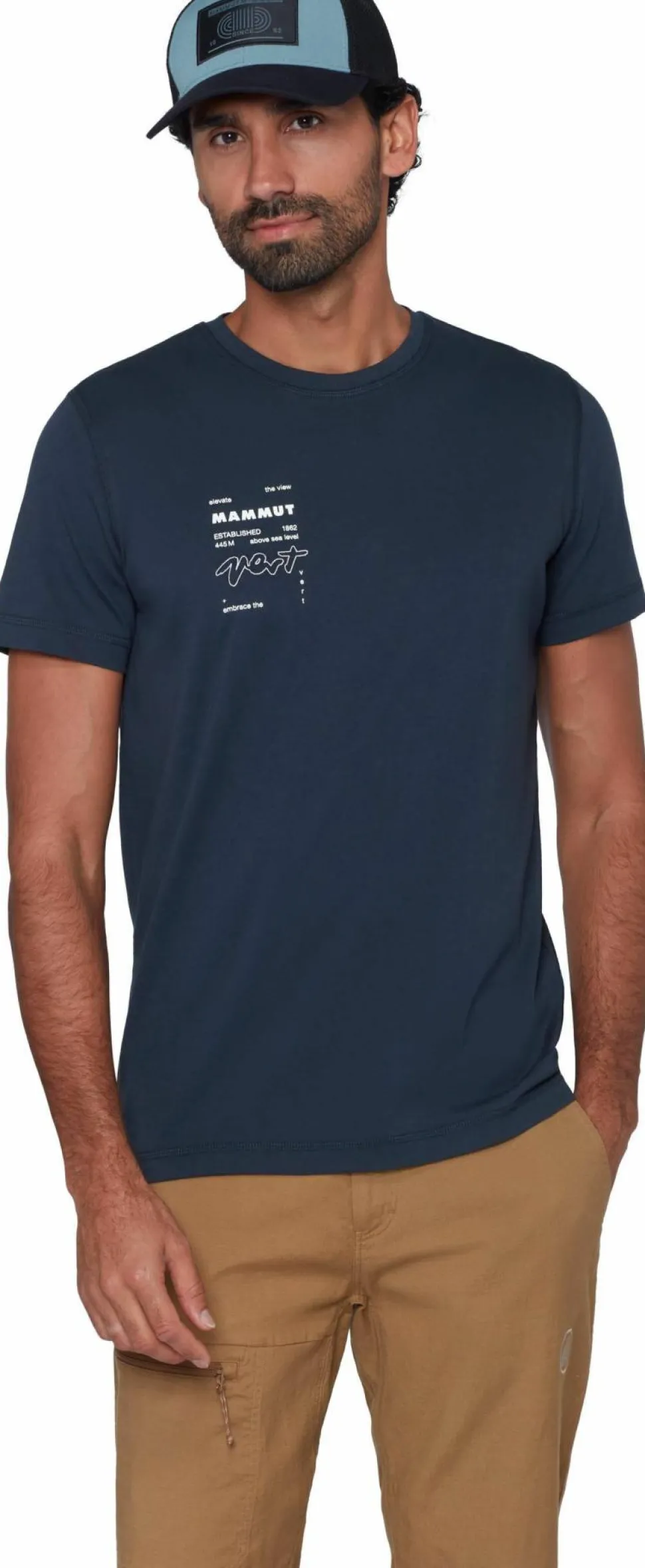 Mammut Men's Mammut Core T-Shirt Vert Marine